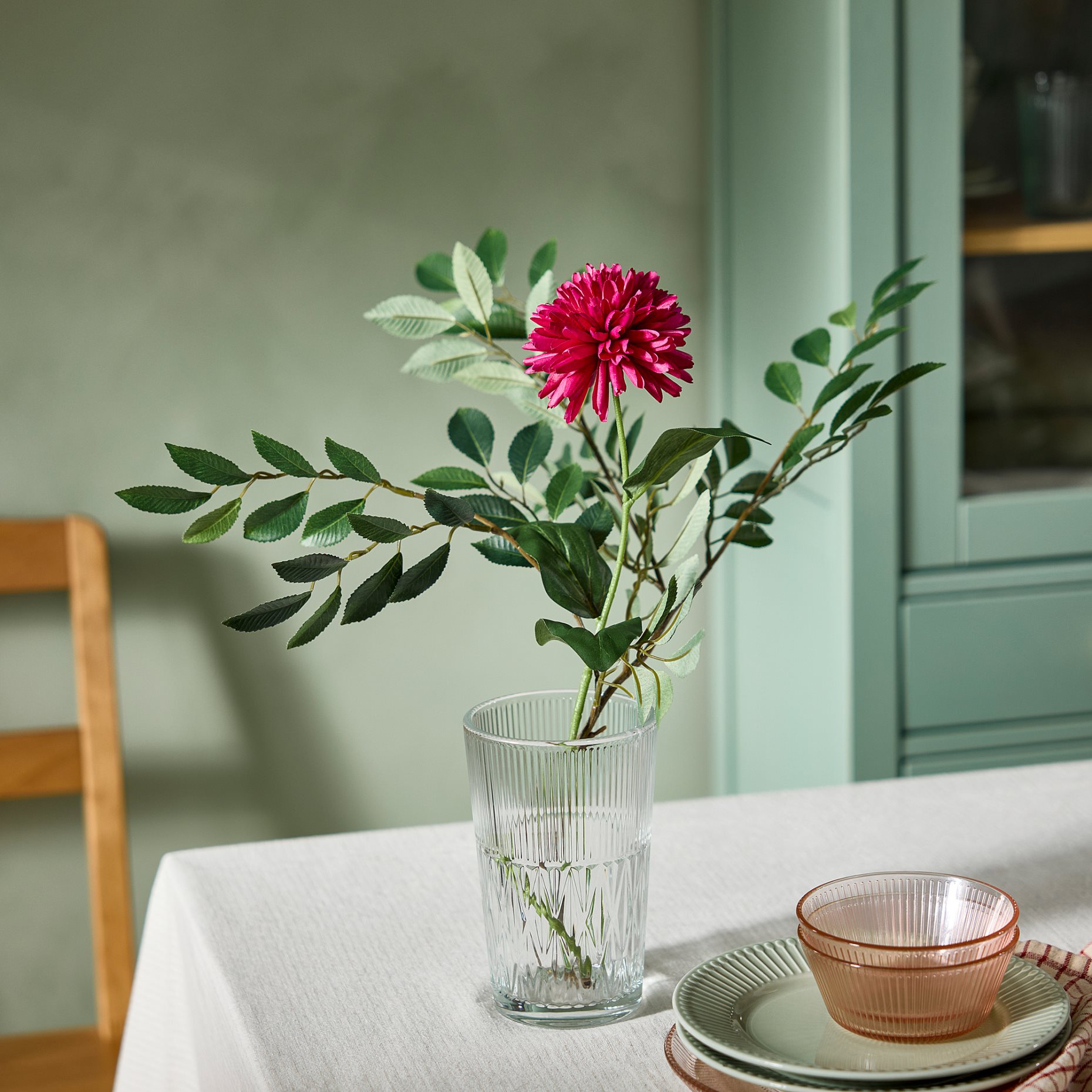 SMYCKA, изкуствено цвете, Хризантеми, 906.060.66