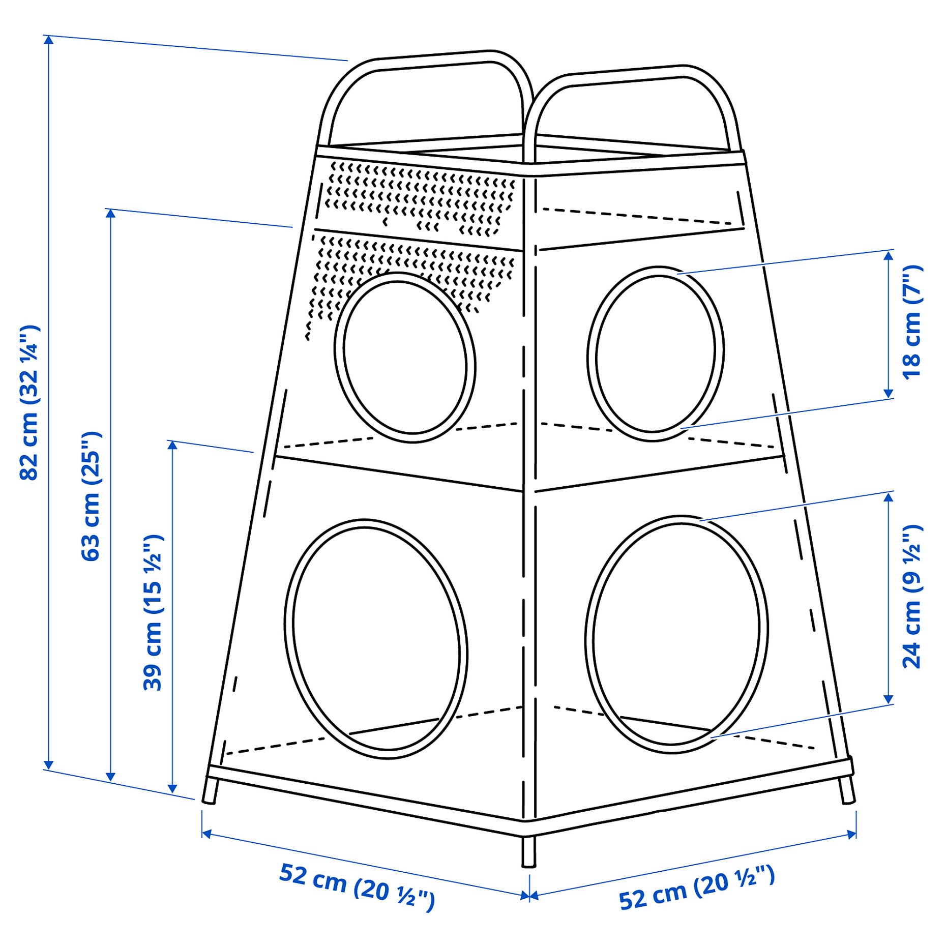 TIGERFINK, артикул за съхранение с отделения, 906.146.41