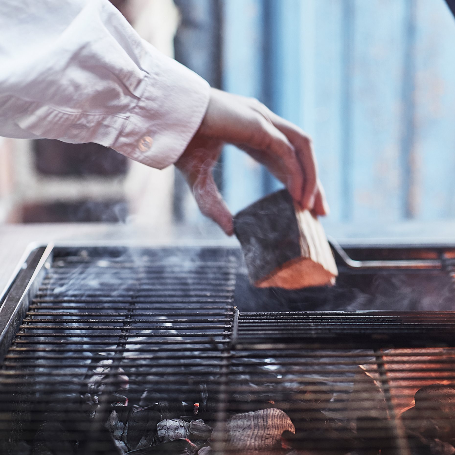 GRILLSKÄR, външна кухненска мивка+барбекю, дървени въглища, 994.964.45