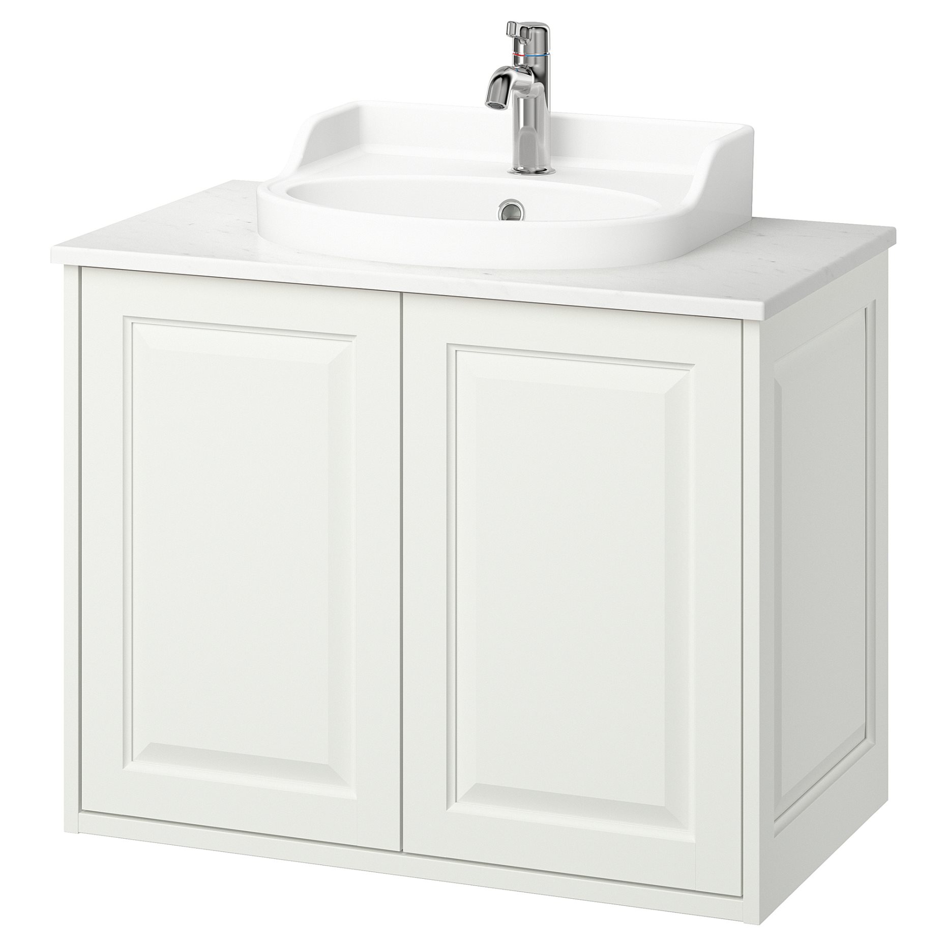 TANNFORSEN/RUTSJON, шкаф с врати/мивка/смесител, 995.299.88