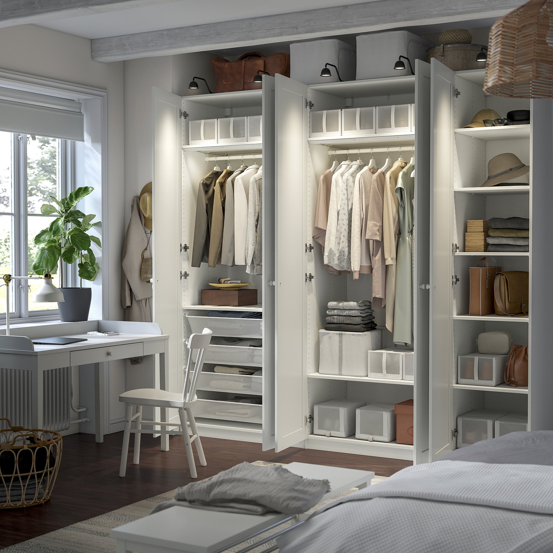 PAX/GULLABERG, Гардероб - комбинация, 995.615.82