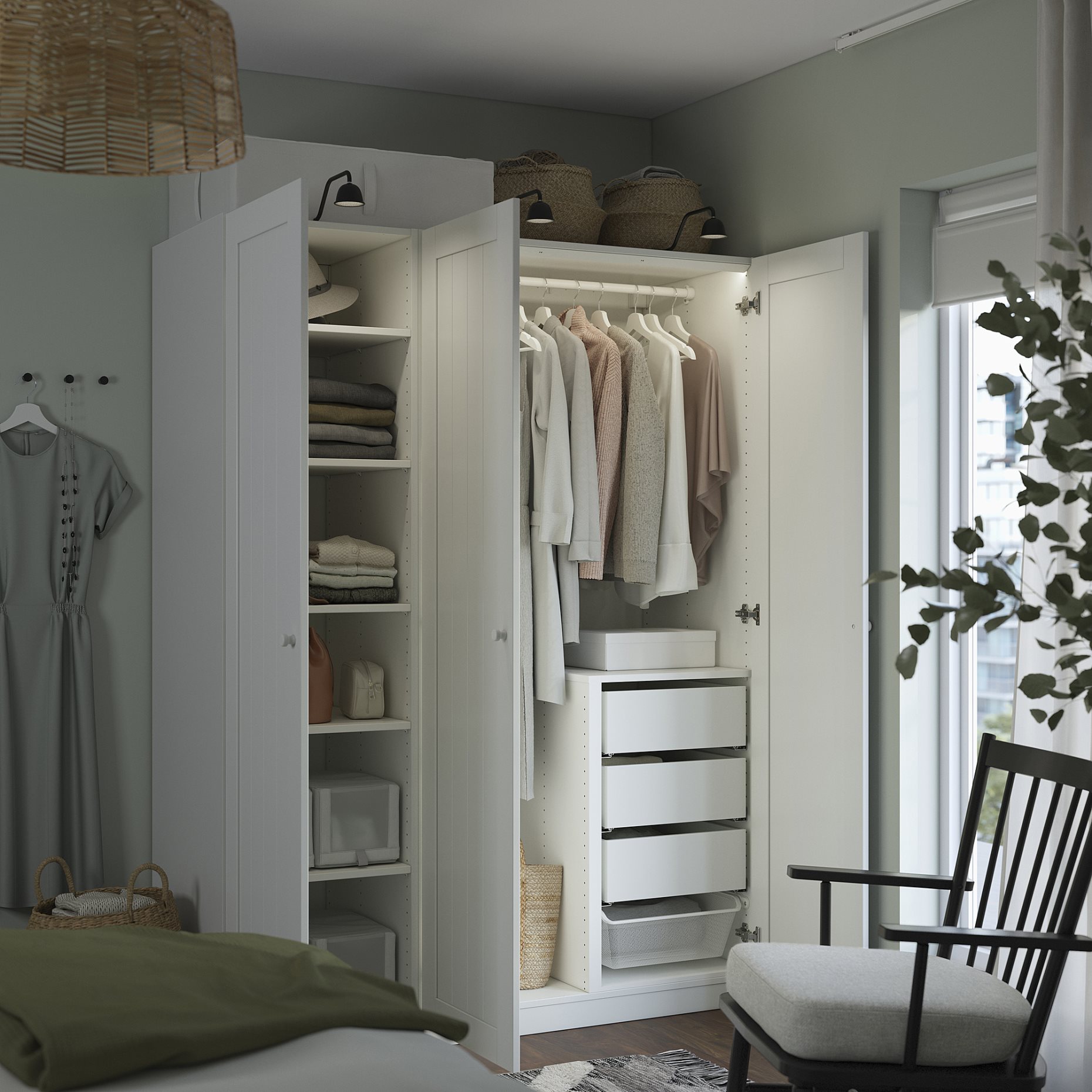 PAX/GULLABERG, Гардероб - комбинация, 995.630.86