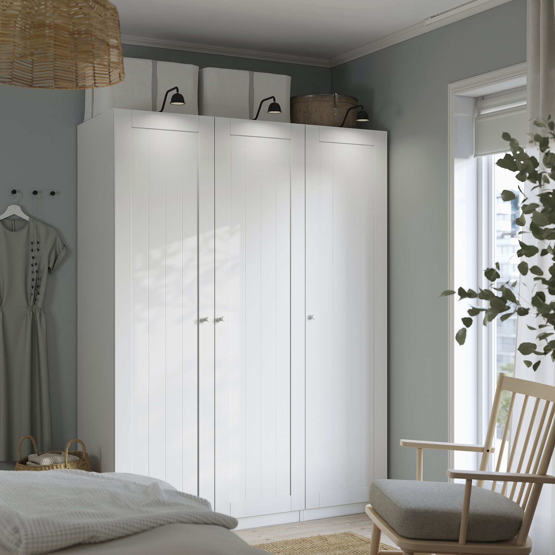 PAX/GULLABERG, Гардероб - комбинация, 995.635.24
