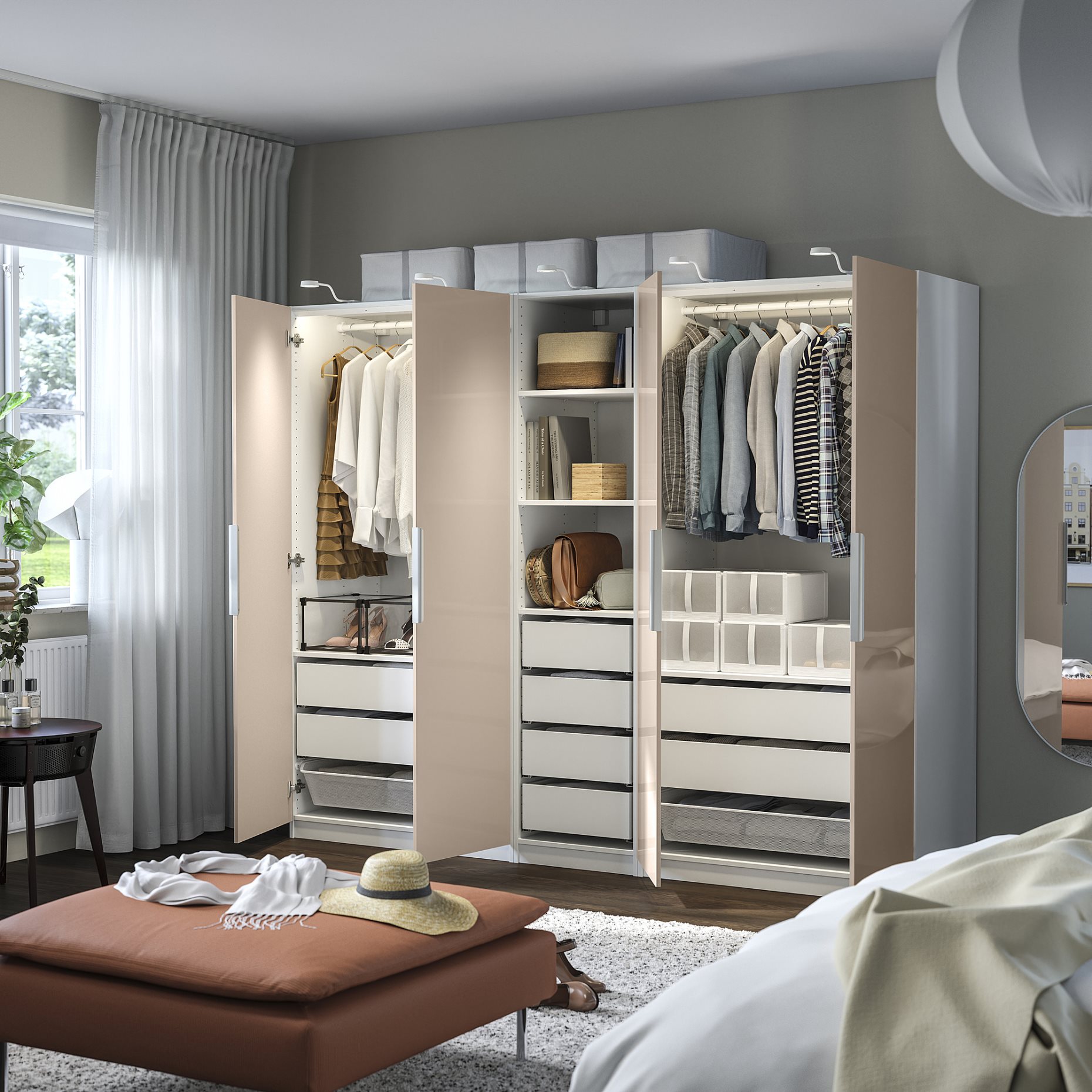 PAX/FARDAL, гардероб - комбинация, 995.967.70