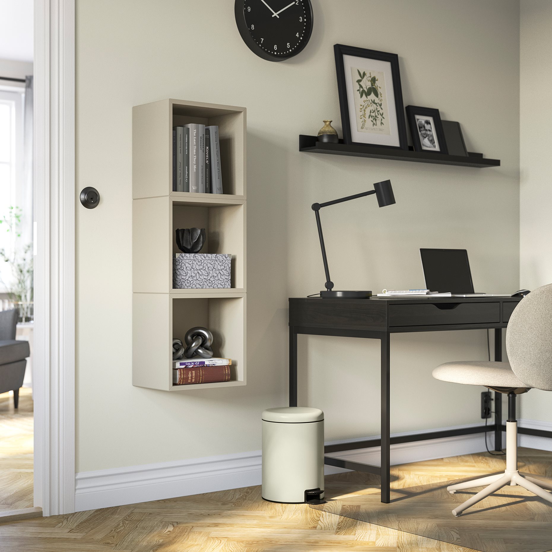 EKET, шкаф за стенен монтаж комбинация, 70x25x105 см, 996.020.78