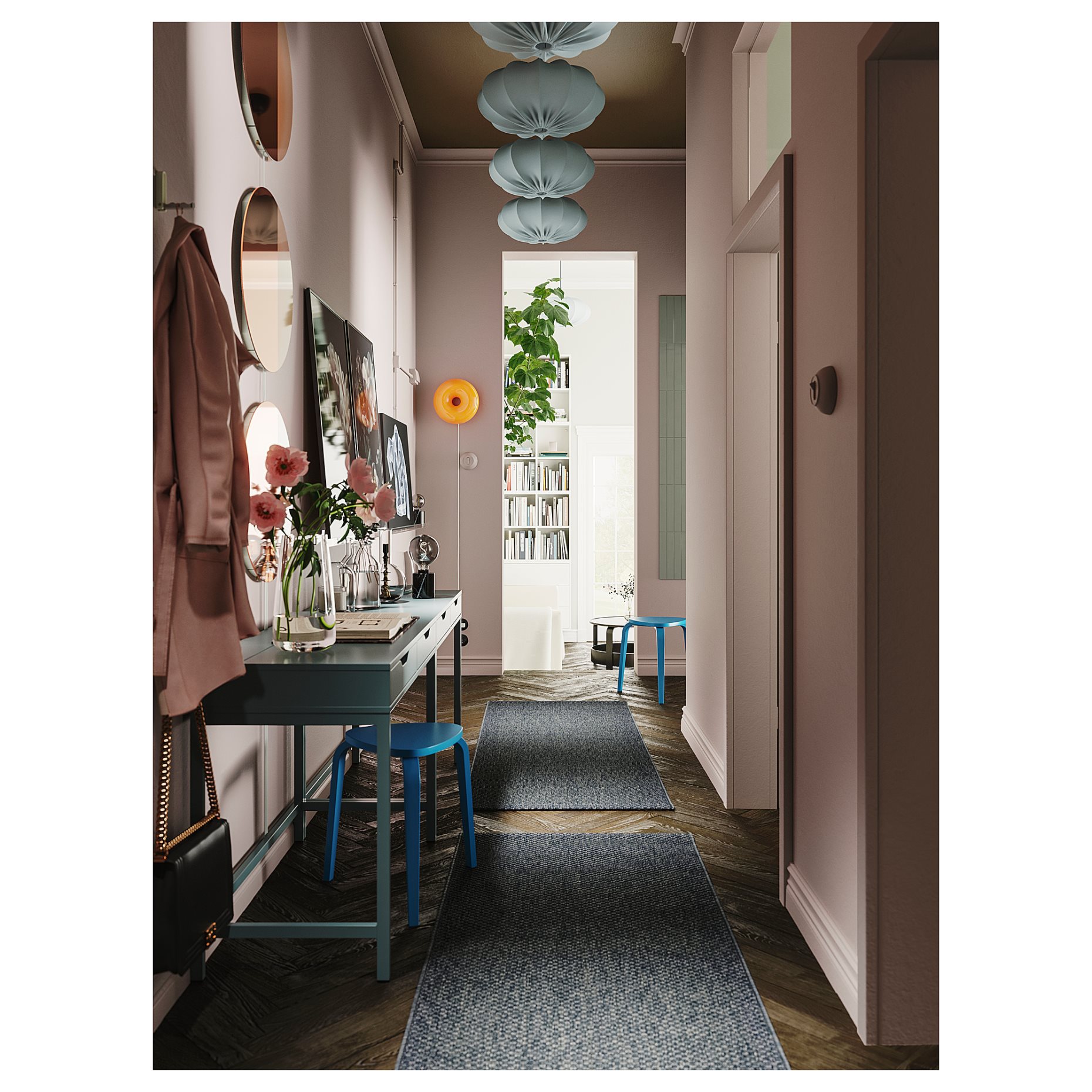 REGNSKUR/HAVSDJUP, висяща лампа, 996.040.58