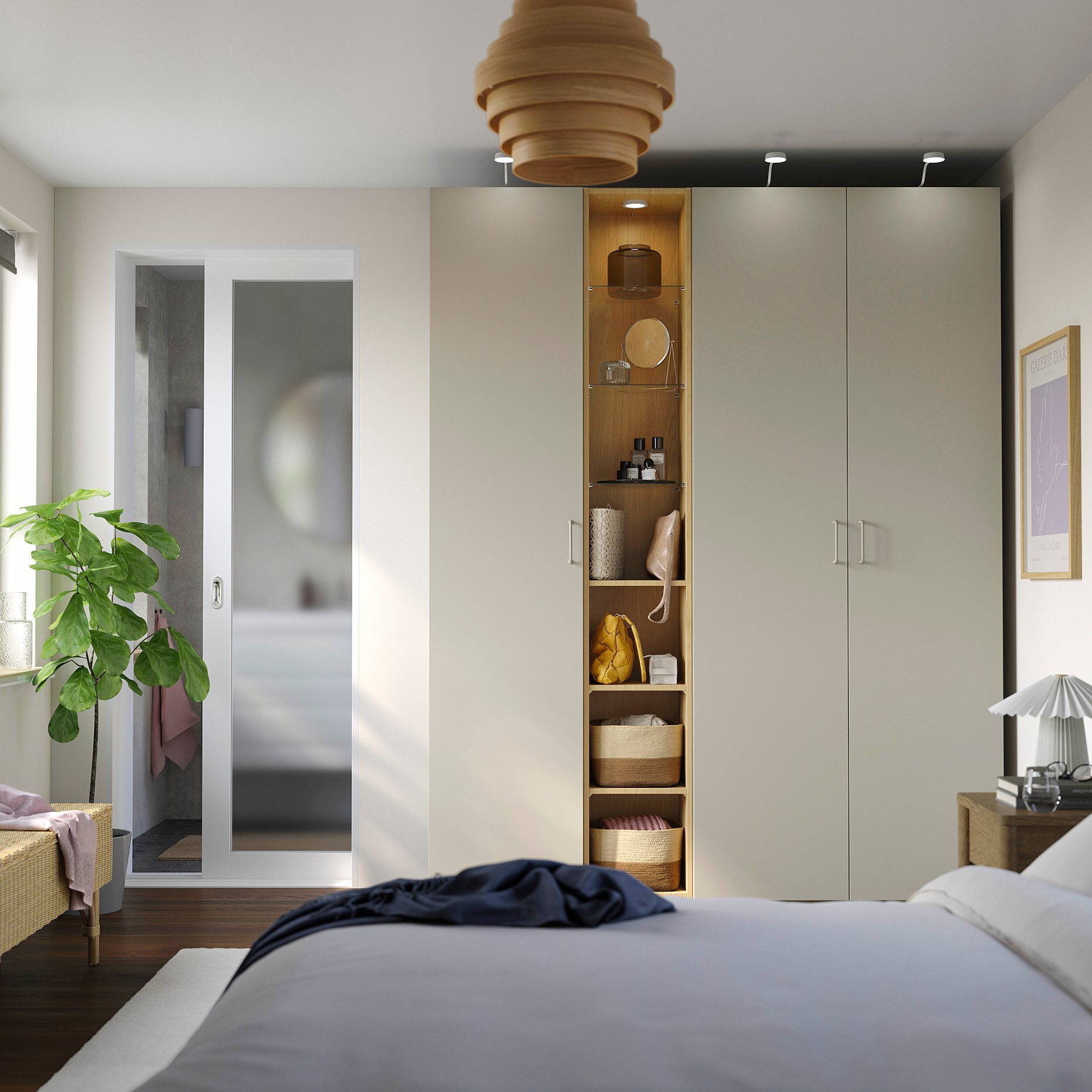 PAX/FORSAND, гардероб - комбинация, 996.072.74