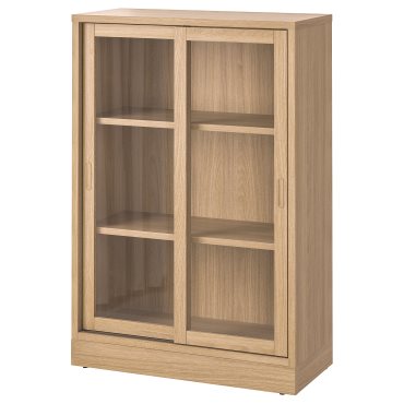 TONSTAD, шкаф с плъзгащи се стъклени врати, 004.892.84