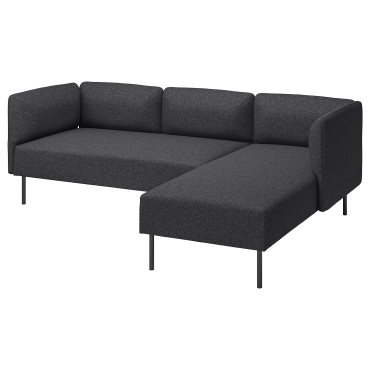 LILLEHEM, 3-местен модулен диван с лежанка, 095.638.49