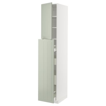 METOD/MAXIMERA, висок шкаф, изтегл. Функция с 1 врата/4 чекм/2 рафта, 194.872.23