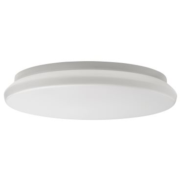 STOFTMOLN, LED лампа за таван/стена, безжично регулиране на светлината, 37 см, 205.107.79