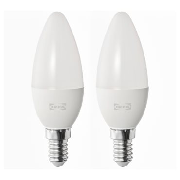 SOLHETTA, LED крушка E14 470 лумена, 205.840.15