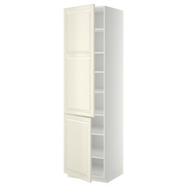 METOD, висок шкаф с рафтове/2 врати, 294.596.39
