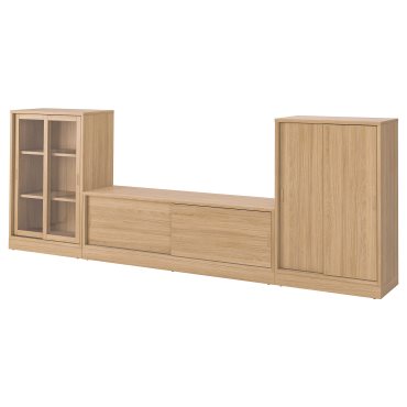 TONSTAD, TV/секция с плъзгащи се врати, 295.150.65