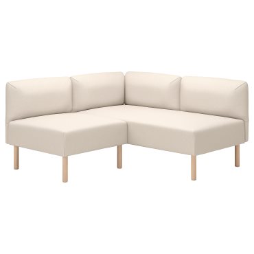 LILLEHEM, 2-местен модулен ъглов диван, 295.362.80