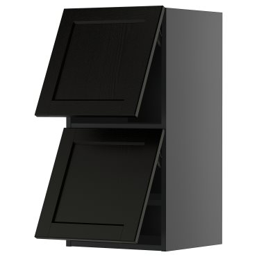 METOD, стенен хоризонтален шкаф с 2 врати, 295.894.19