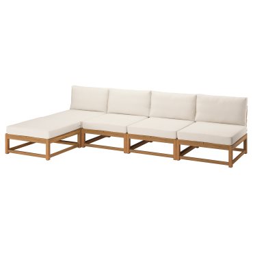 NÄMMARÖ, 4-местен модулен диван с лежанка, 324 см, 296.075.93