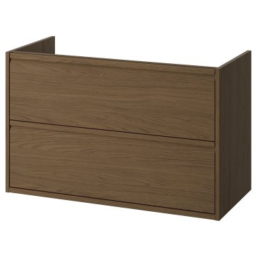 ÄNGSJÖN, шкаф за мивка с чекмеджета, 305.350.91