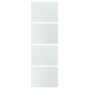 LUNDBRÄSMA, 4 панела за рамка на плъзгащи врати, 75x236 см, 306.292.35
