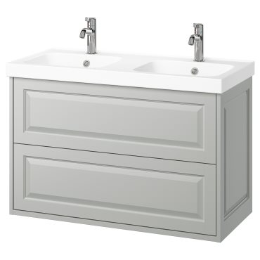 TANNFORSEN/ORRSJON, шкаф за мивка + чекмеджета/мивка/смесители, 395.140.08