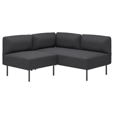 LILLEHEM, 2-местен модулен ъглов диван, 395.363.07