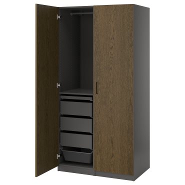 PAX/TONSTAD, гардероб - комбинация, 395.489.04