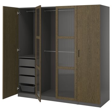 PAX/TONSTAD, гардероб - комбинация, 395.493.76