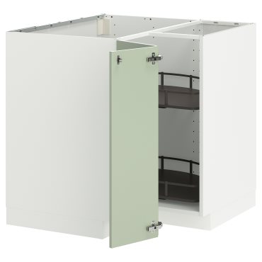 METOD, ъглов долен шкаф с въртящ се механ., 395.846.28