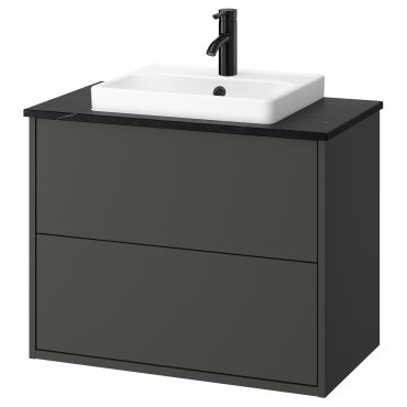 HAVBACK/ORRSJON, шкаф за мивка + чекмеджета/мивка/смесител, 395.905.68