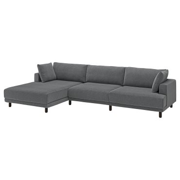 UPPÅKRA, 4,5-местен модулен диван, с лежанка, ляво, 396.140.84
