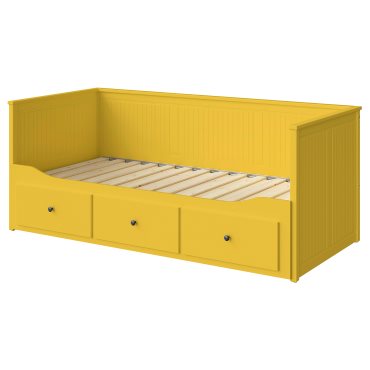 HEMNES, кушетка с 3 чекмеджета, 405.838.40