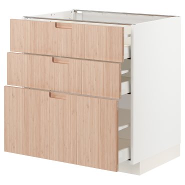 METOD/MAXIMERA, долен шкаф с 3 чекмеджета, 493.302.83