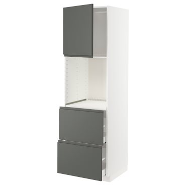 METOD/MAXIMERA, висок шкаф за фурна, 594.567.62