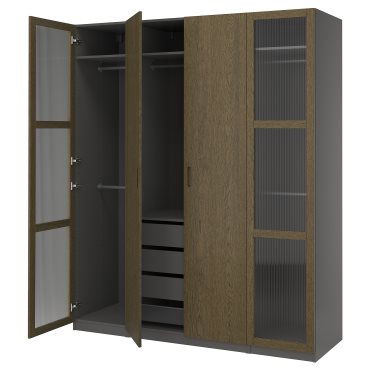 PAX/TONSTAD, гардероб - комбинация, 595.512.07