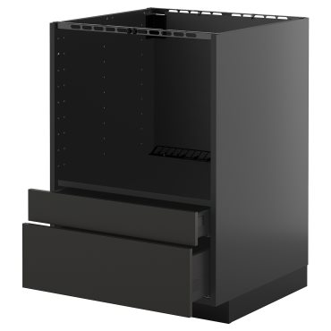 METOD/KNIVSHULT, долен шкаф за комби микровълнова/чекмедже, 595.896.01
