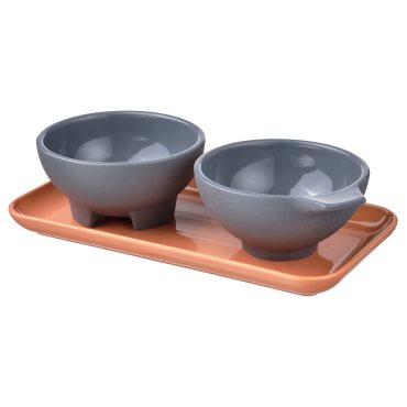 ÖMSESIDIG, Поднос с 2 купи, 605.500.23