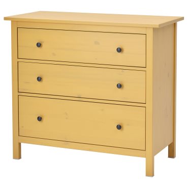 HEMNES, скрин с 3 чекмеджета, 605.857.96