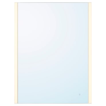 KÄRRSJÖN, огледало с вград. осветление и ф-я против замъгляване, 60x80 см, 606.133.94