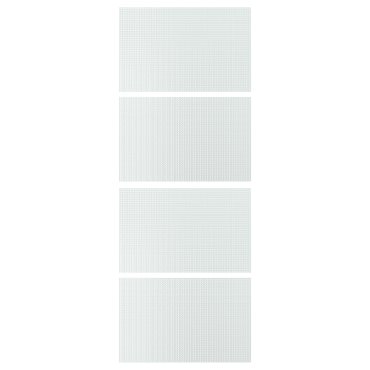 LUNDBRÄSMA, 4 панела за рамка на плъзгащи врати, 75x201 см, 606.292.34