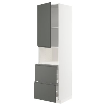 METOD/MAXIMERA, висок шкаф за микровълнова фурна, 694.659.40