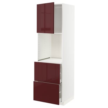 METOD/MAXIMERA, висок шкаф за фурна, 694.690.71