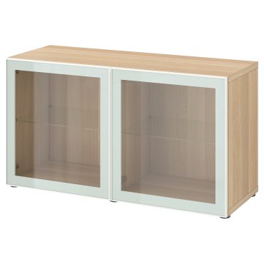 BESTÅ, етажерка със стъклени врати, 694.904.78
