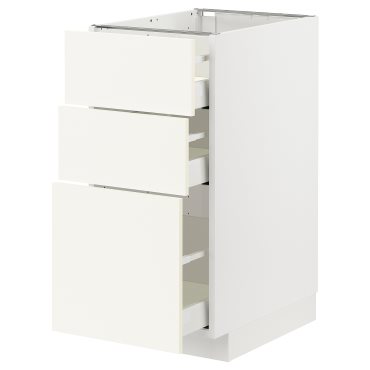 METOD/MAXIMERA, долен шкаф с 3 чекмеджета, 695.072.09