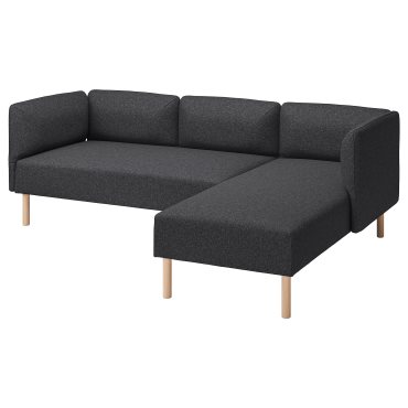 LILLEHEM, 3-местен модулен диван с лежанка, 695.682.93