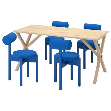 IKEA PS 2026, Маса и 4 стола, 696.344.05