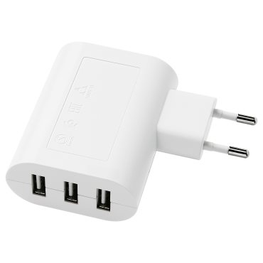 SMÅHAGEL, USB зарядно с 3 гнезда, 705.440.79