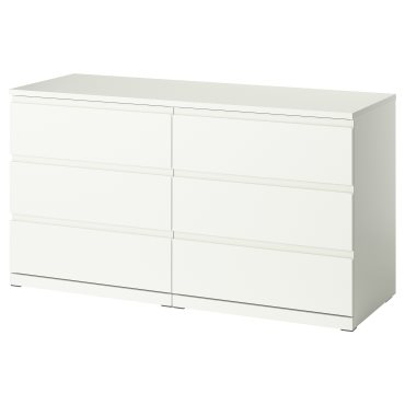STORKLINTA, скрин с 6 чекмеджета, 140x50x75 см, 706.275.50