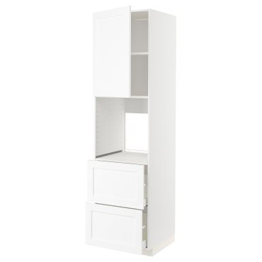 METOD/MAXIMERA, Висок шкаф фурна, чкм/2чела/2 вс чекм, 794.735.72