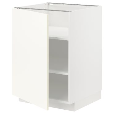 METOD, долен шкаф с рафтове, 795.071.24