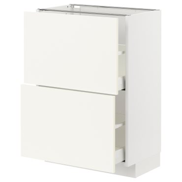 METOD/MAXIMERA, долен шкаф с 2 чекмеджета, 795.072.23